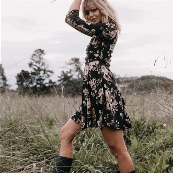 Spell and the Gypsy Floral Rosa Skater Dress - Picture 2 of 5